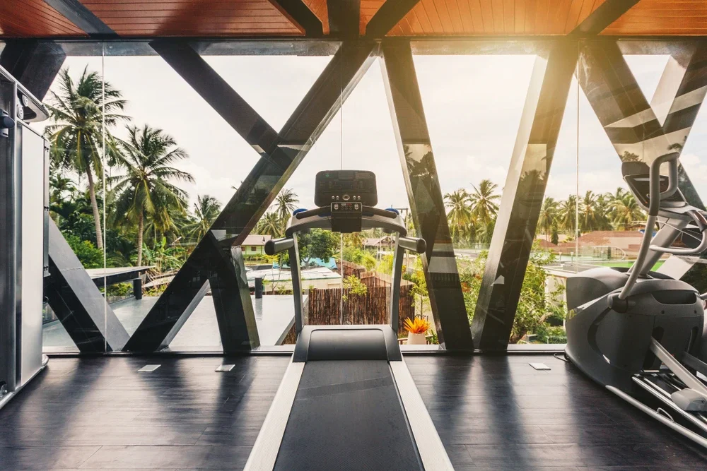 expensive cities: home gym