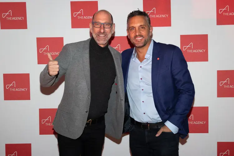 Mauricio Umansky with business partner Billy Rose / Image: The Agency