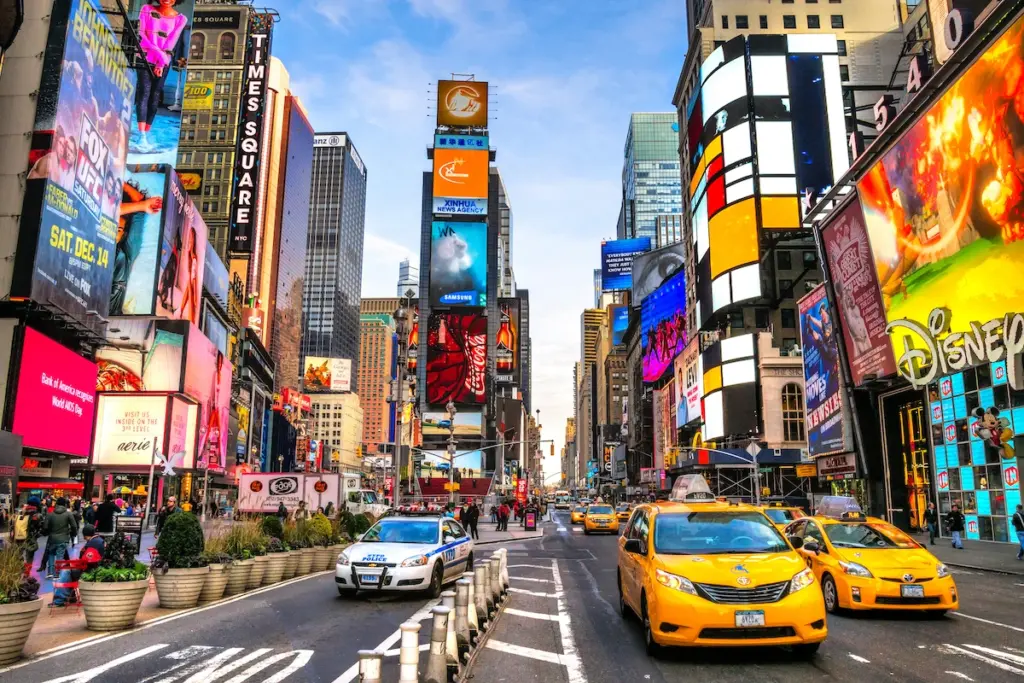 Times Square in New York City