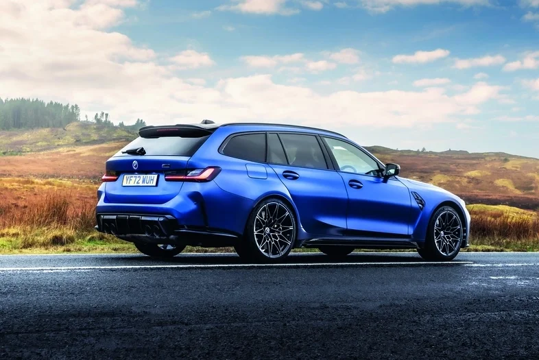 As an estate car, the BMW M3 Touring is roomy – with the seats down, you get 1,510 litres of load space, while as a family car, you won’t jiggle the dummy out of the baby, with full Comfort mode, making the car surprisingly easy-going and compliant