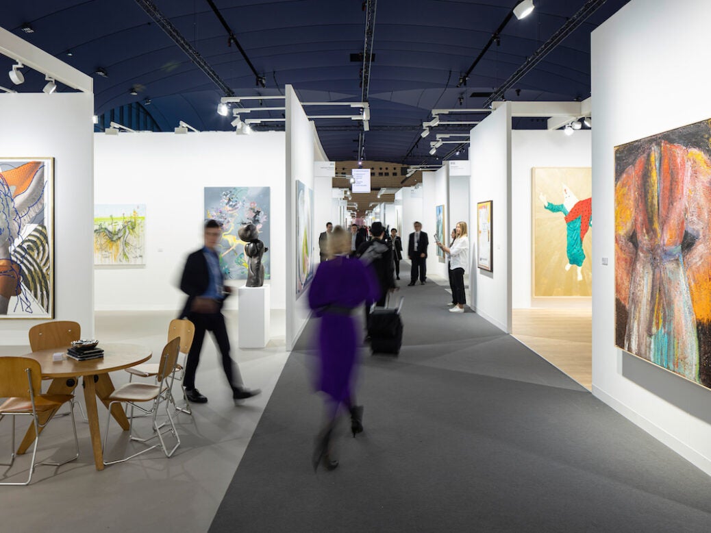 People at Paris+ par Art Basel 2022