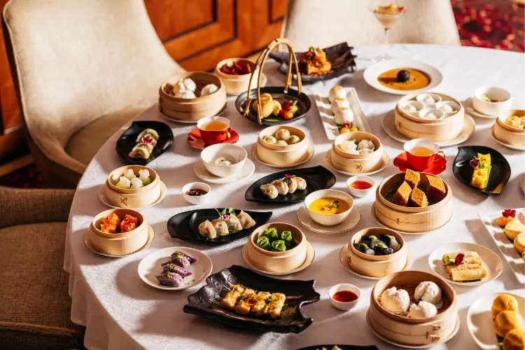 Dining at Shang Palace