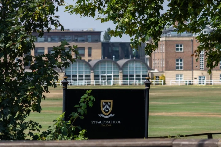 St Paul’s & St Paul’s Juniors Private School on a hot summers day