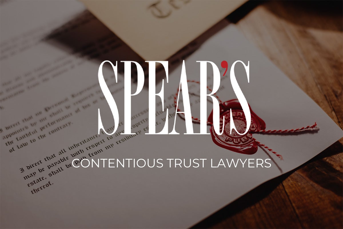 The best contentious trust lawyers in 2024