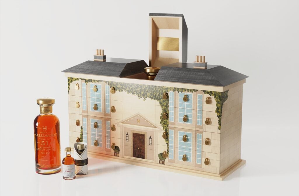 Inspired by the Gordon family’s ancestral home and hand-crafted in sycamore, walnut and brass by the renowned Linley Design consultancy, House of Hazelwood presents 'Christmas at Hazelwood'– a unique architectural box in the form of an Advent Calendar.