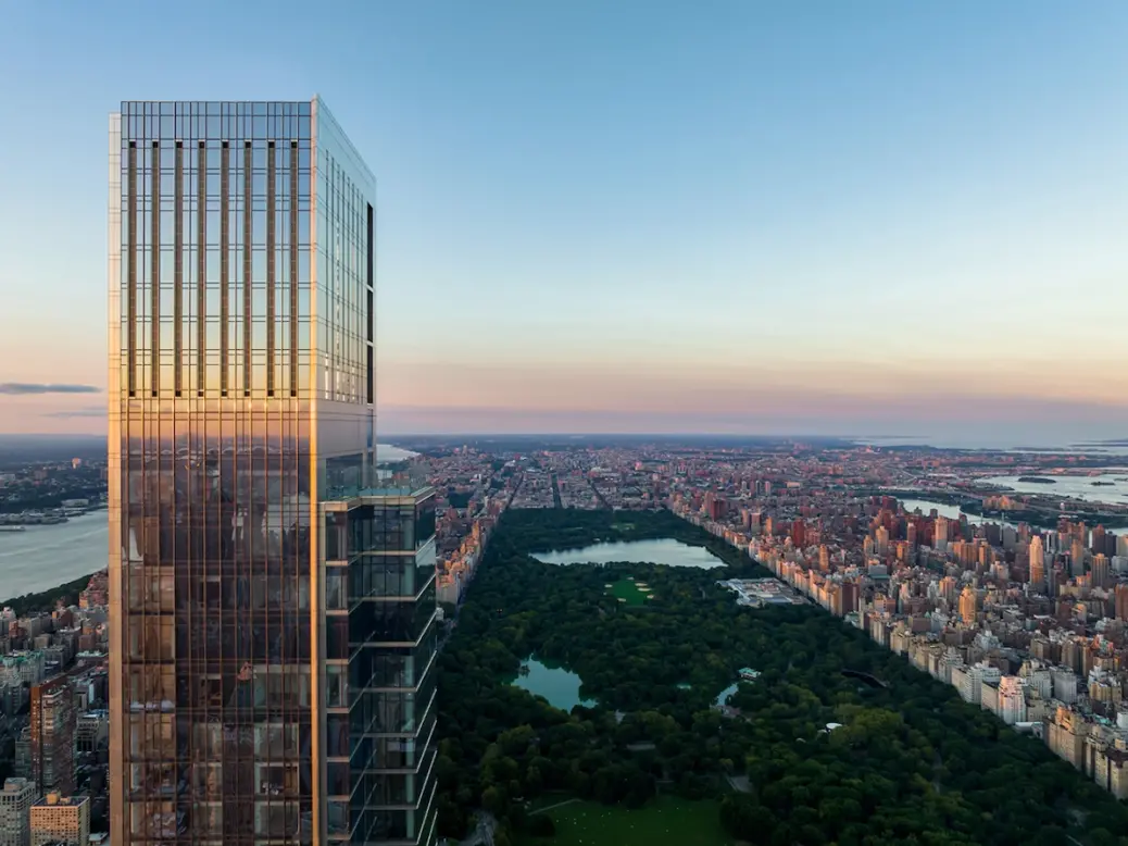 A view of Central Park Tower