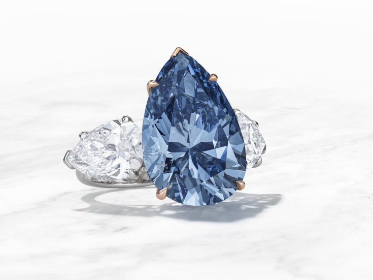 Bleu royal diamond