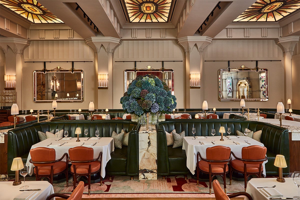 Claridge's Restaurant celebrates the Art Deco glamour of this Mayfair grande dame Claridge's Restaurant celebrates the Art Deco glamour of this Mayfair grande dame