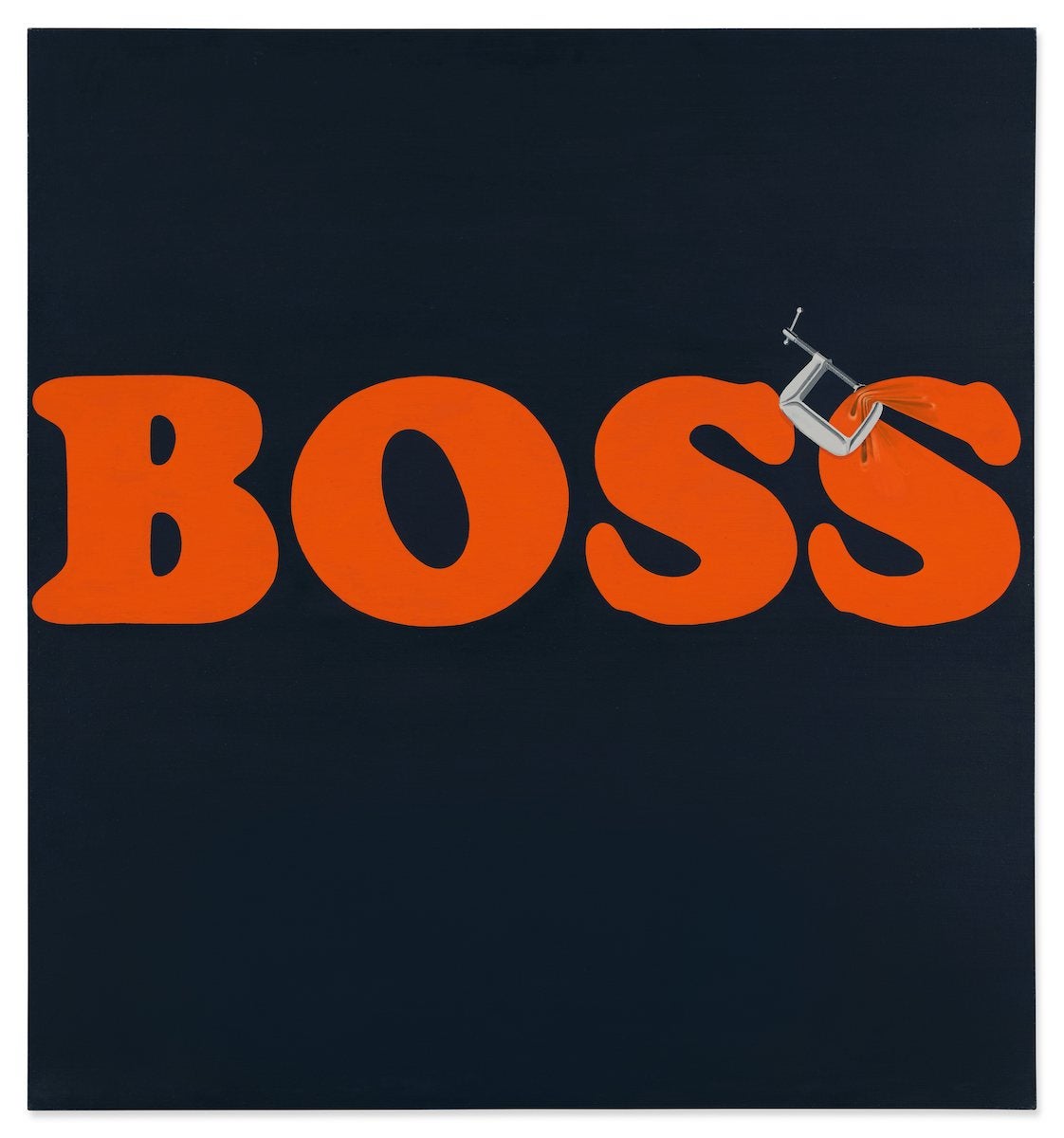 Ed Ruscha, Securing the Last Letter (Boss), 1964