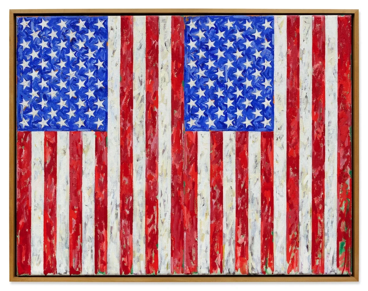 Jasper Johns, Flags, 1986