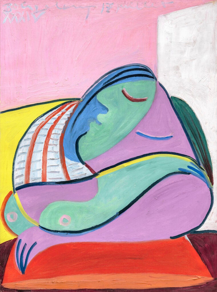 Picasso’s portrait of Marie-Thérèse Walter, Femme endormie