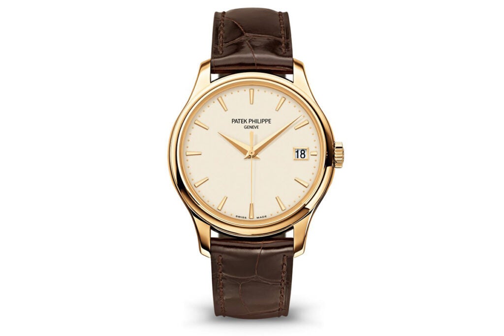 Patek Philippe Calatrava Date Yellow Gold Watch 5227J-001 - luxury gifts for him