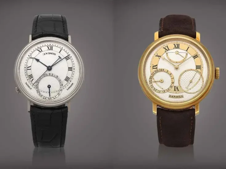 Watch auction ends in dramatic fashion as UAE collector wins both star George Daniels lots