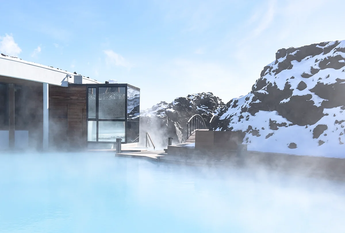 Soak up the magic of Iceland's Blue Lagoon at this five-star spa retreat