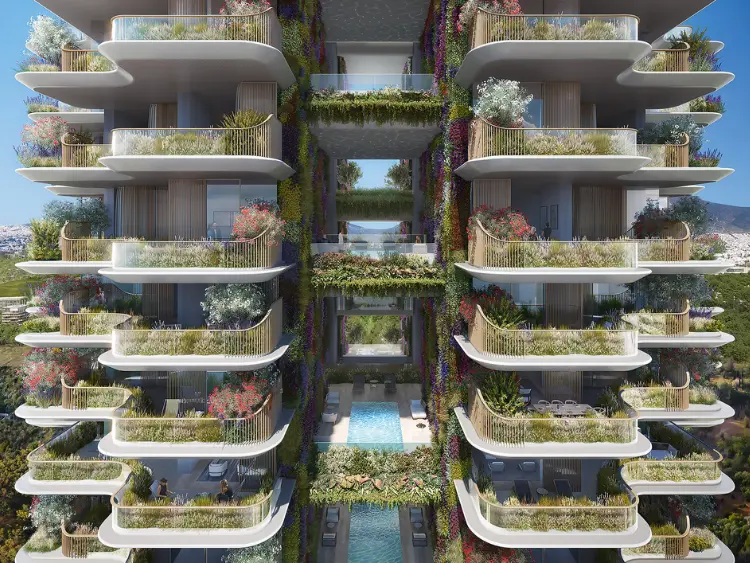 Garden-style apartments