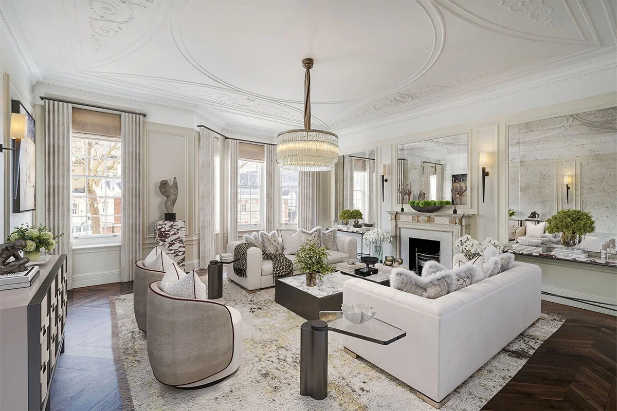 Former Italian embassy turned six-bedroom mansion comes to market for £21.5 million