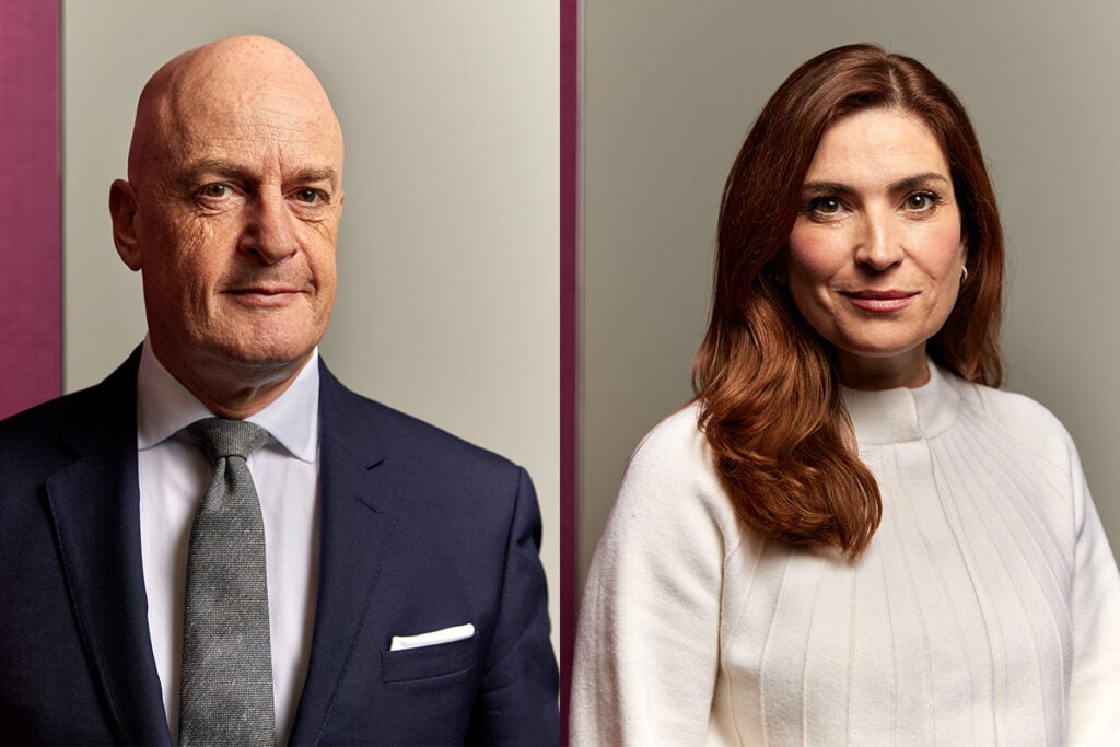 George Pascoe-Watson and Victoria O’Byrne, founding partners of Schillings Communications