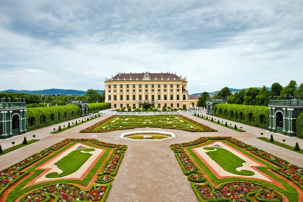 Schönbrunn Palace, Vienna, Austria, is one of the world's 10 most beautiful palaces