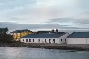 Port Ellen distillery on the Hebridean isle of Islay