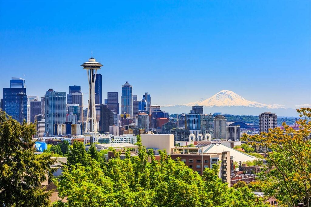 View of Seattle, Washington