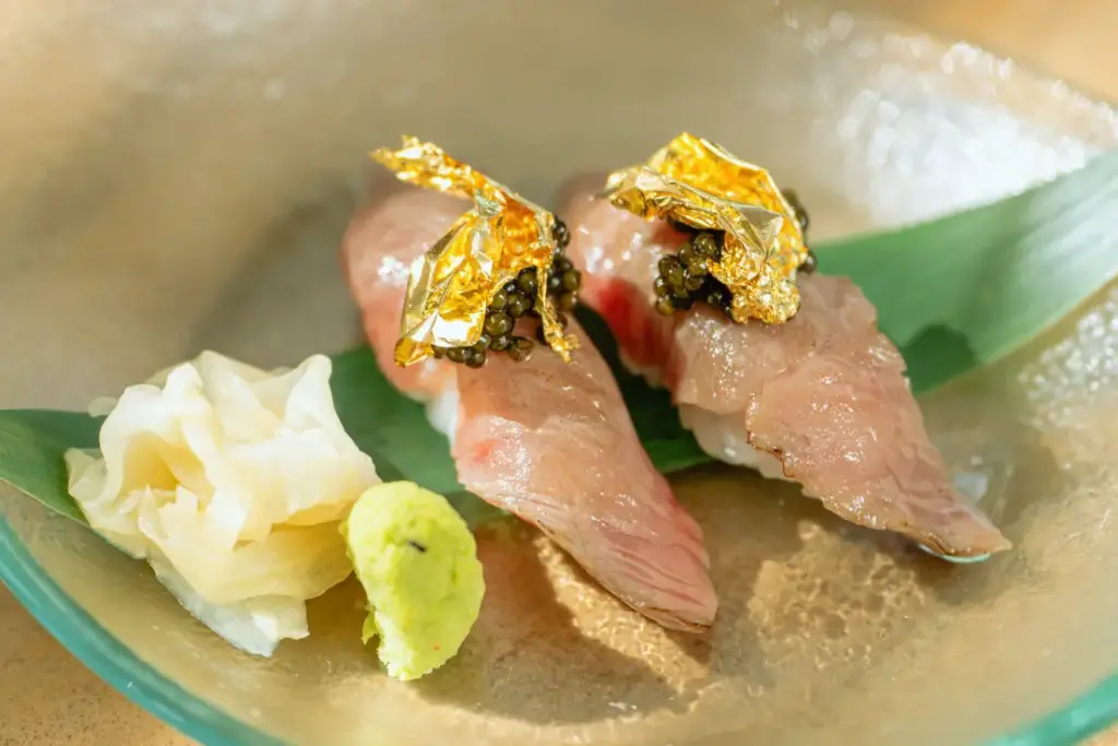 Sushi at Nammos Dubai