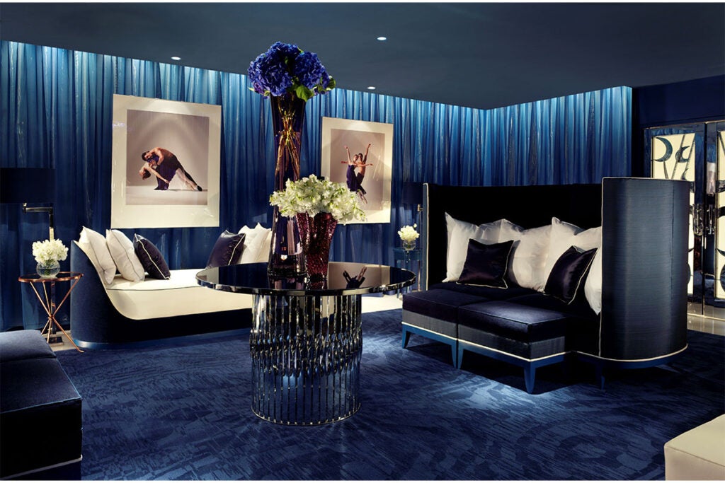 The relaxation room at The Dorchester Spa