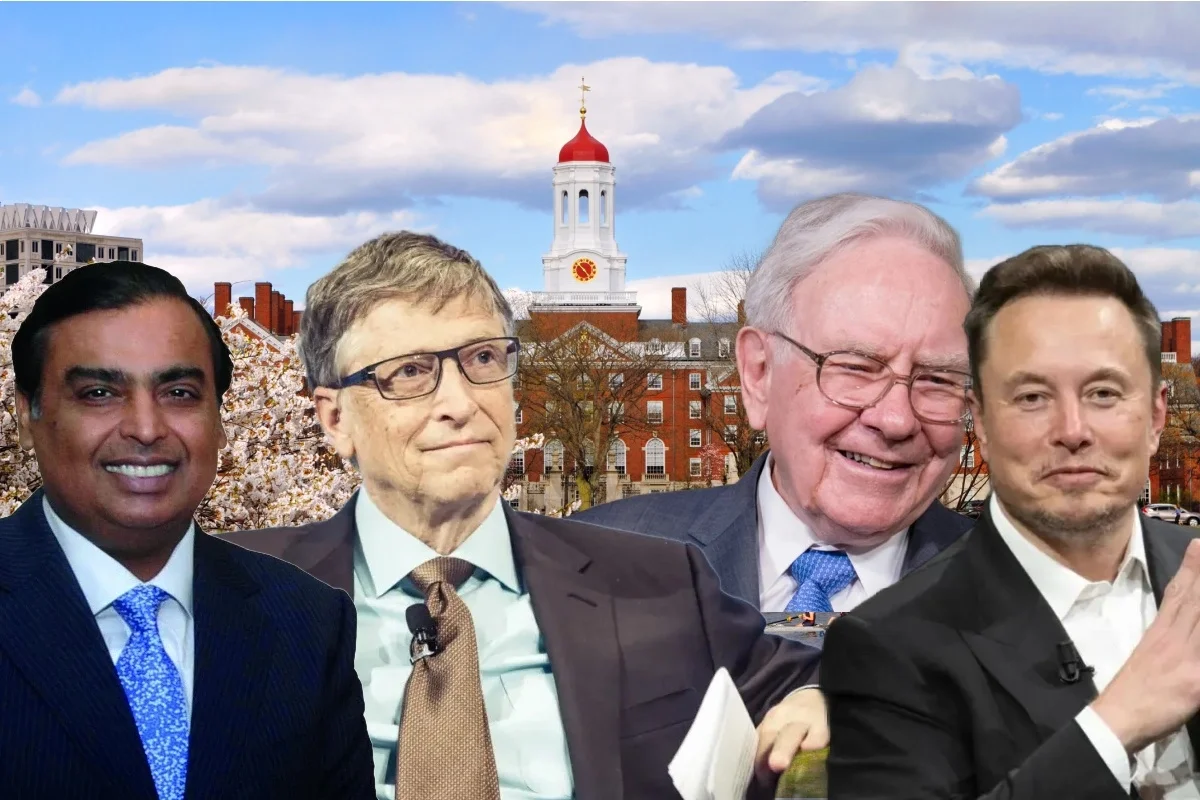 where did the world’s richest billionaires go to school? 