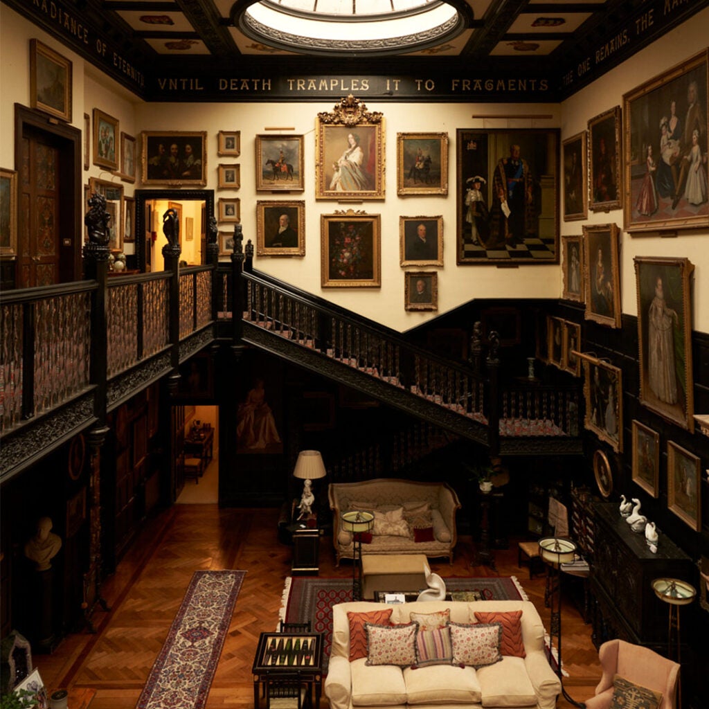 Interior of Madresfield Court