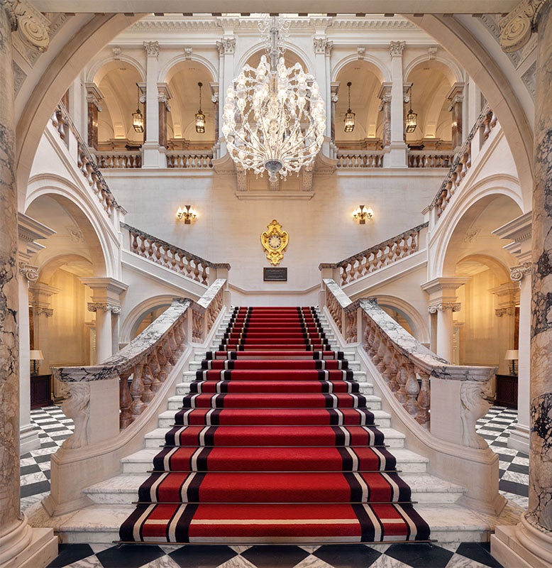 The Grand Staircase at Raffles London at The OWO