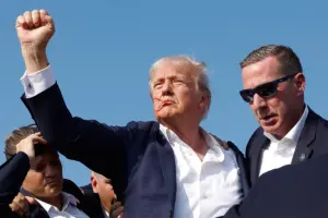 Donald Trump at the Pennsylvania rally