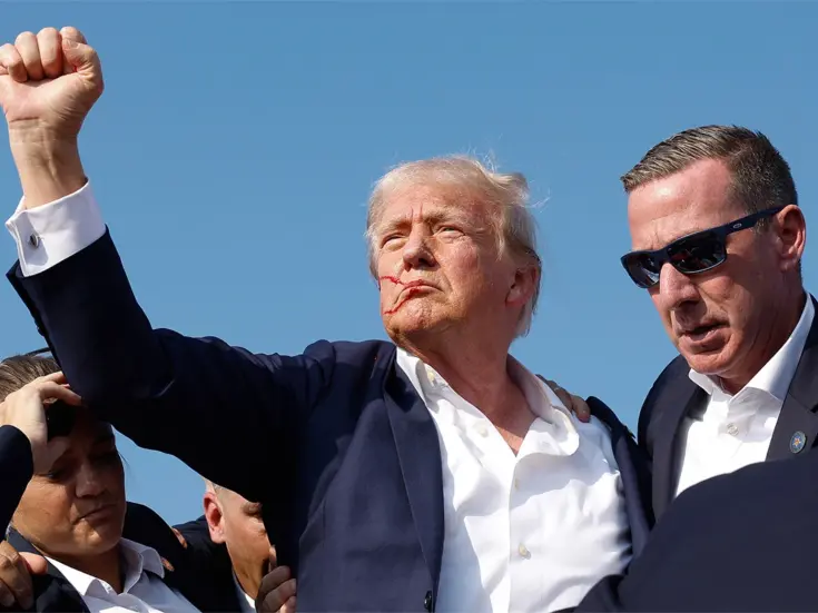 Donald Trump at the Pennsylvania rally