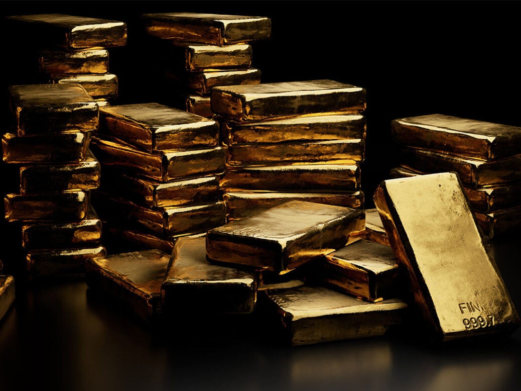 Gold bars