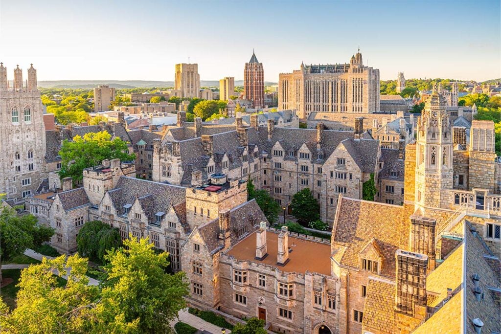 Yale University (pictured) is among the most famous Ivy League universities