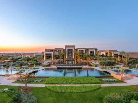 Laid-back luxury in Marrakech overlooked by the Atlas Mountains
