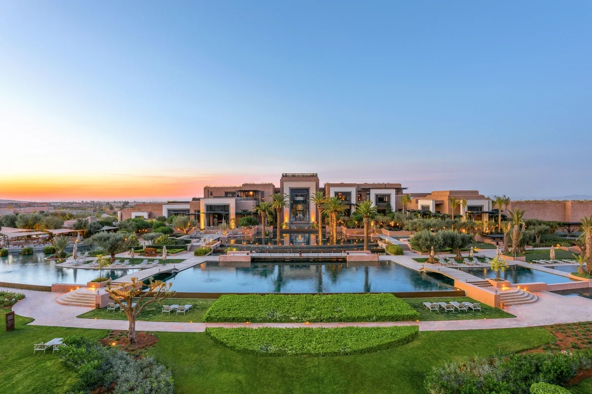 Laid-back luxury in Marrakech overlooked by the Atlas Mountains Laid-back luxury in Marrakech overlooked by the Atlas Mountains