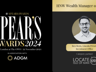 Ben Stern is HNW Wealth Manager of the Year in association with Locate Isle of Man