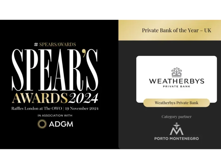 Weatherbys named Private Bank of the Year – UK, in Association with Porto Montenegro