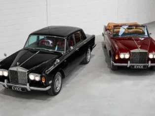 Exclusive: In the driving seat of the £500,000 reborn EV Rolls-Royce Corniche and Silver Shadow