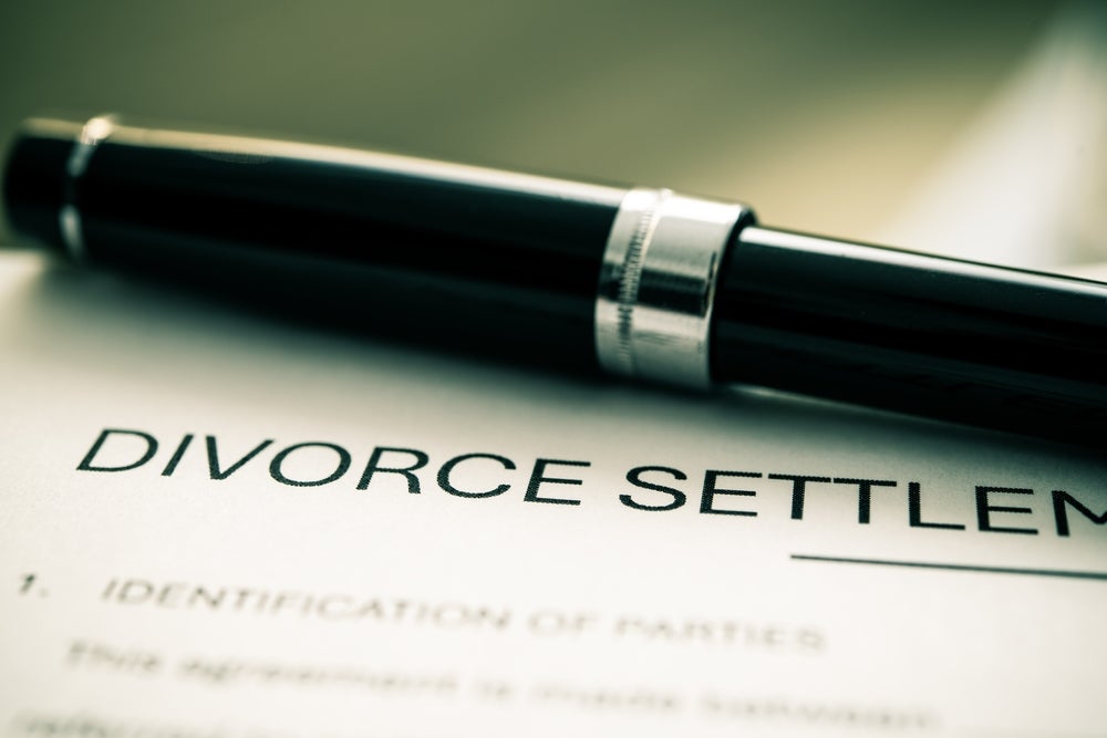 capitalised spousal maintenance divorce papers