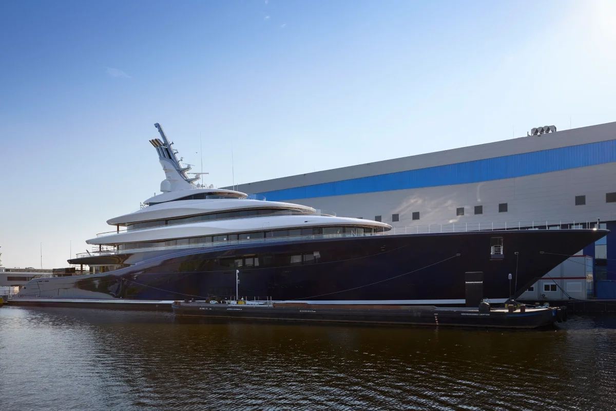 Is the world's first hydrogen-powered megayacht the future of yachting?