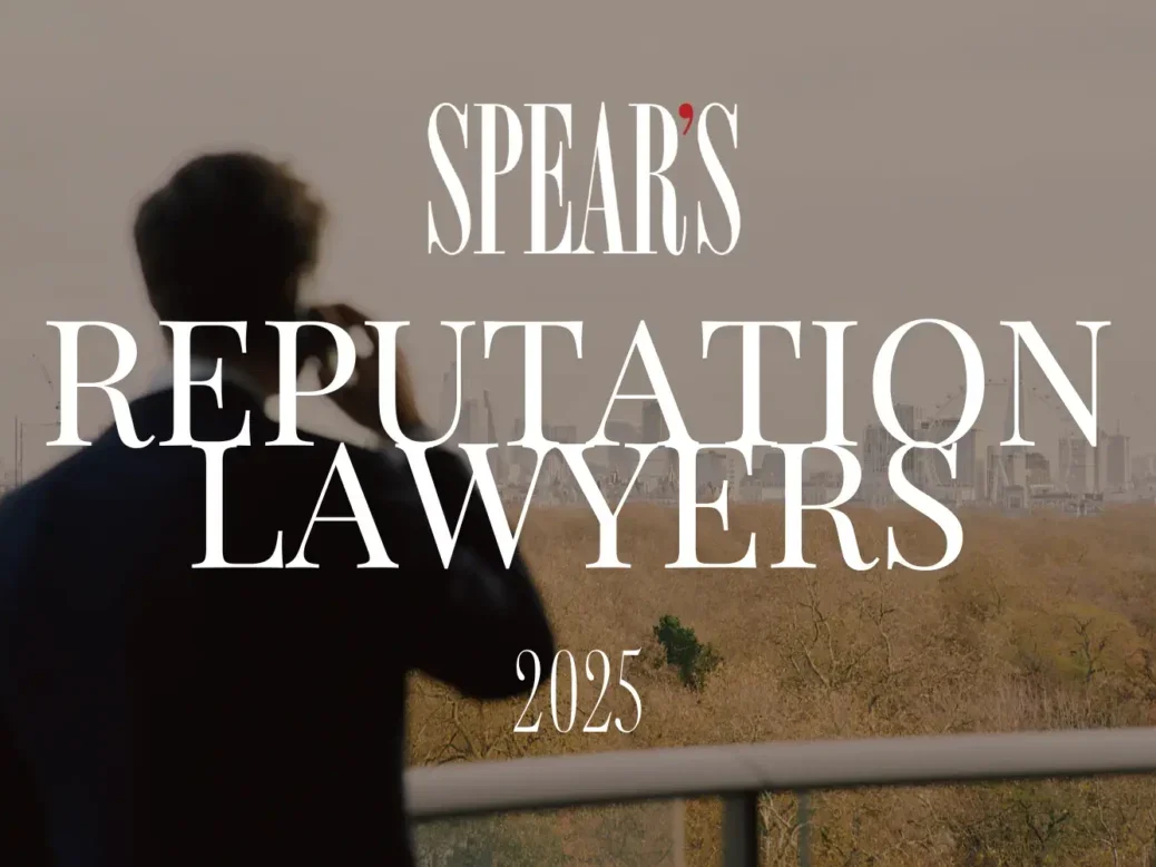 Spear's Reputation Lawyers