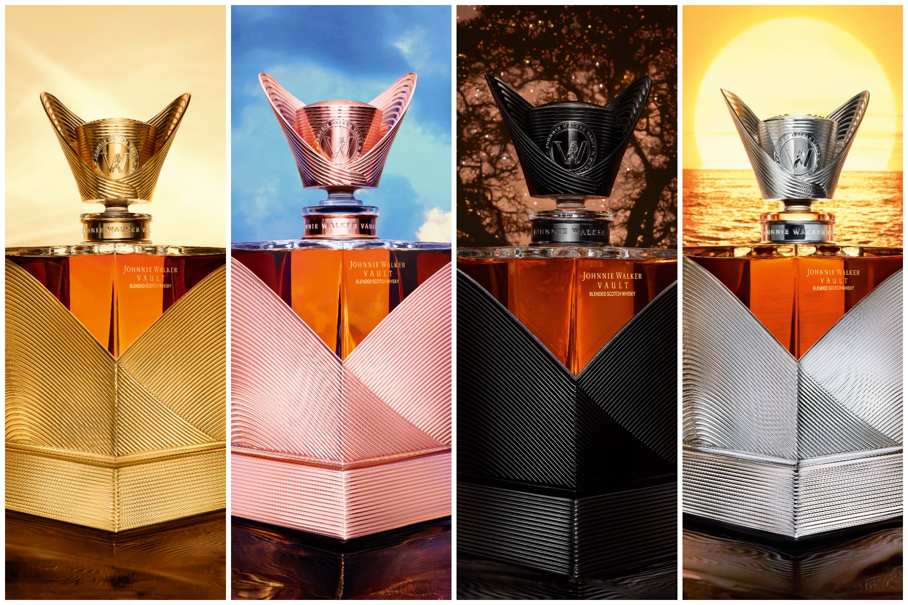 A fashionable blend: Johnnie Walker Vault teams up with Balmain's Olivier Rousteing for ultra-exclusive whisky release A fashionable blend: Johnnie Walker Vault teams up with Balmain's Olivier Rousteing for ultra-exclusive whisky release