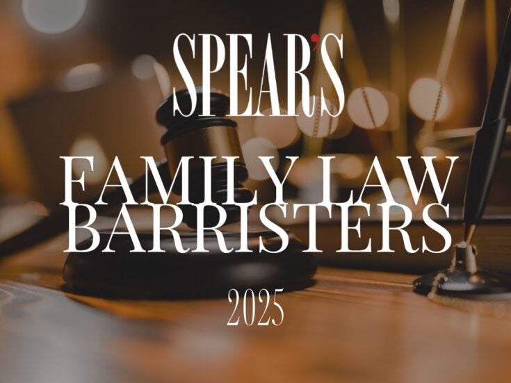 Spear's Family Law Barristers Index