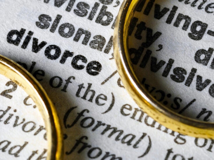 two wedding rings