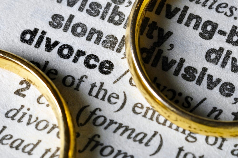 two wedding rings