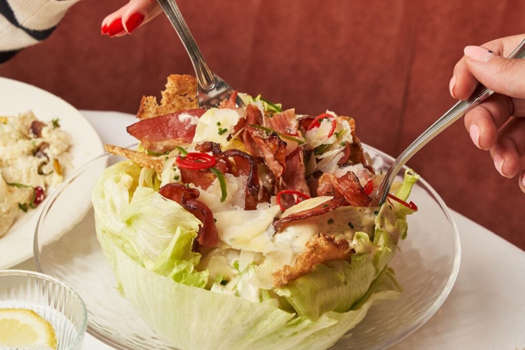 La Maison Ani Caesar salad
