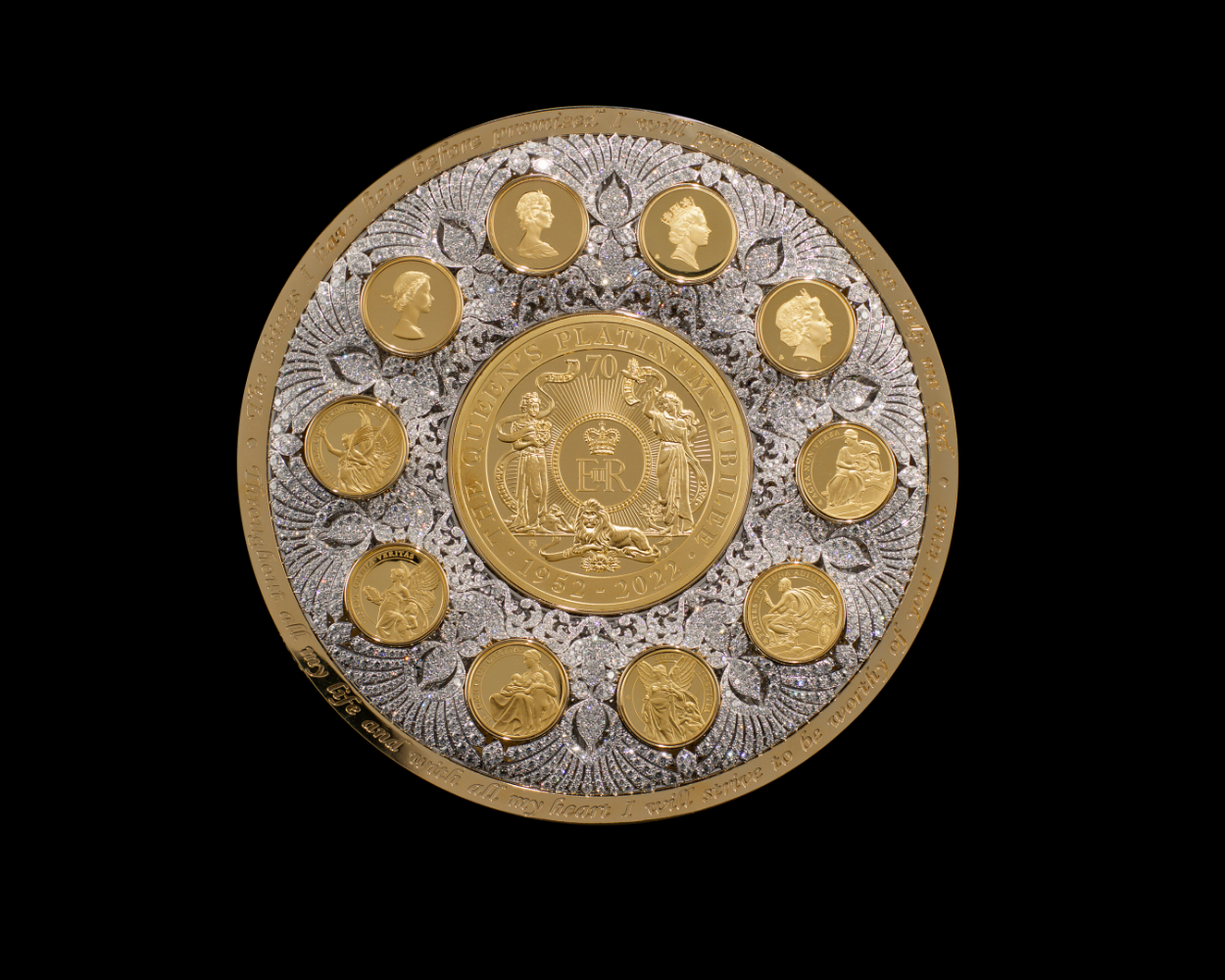 The Crown Coin: Her Masterpiece – Queen Elizabeth II’s £16M commemoration up for auction