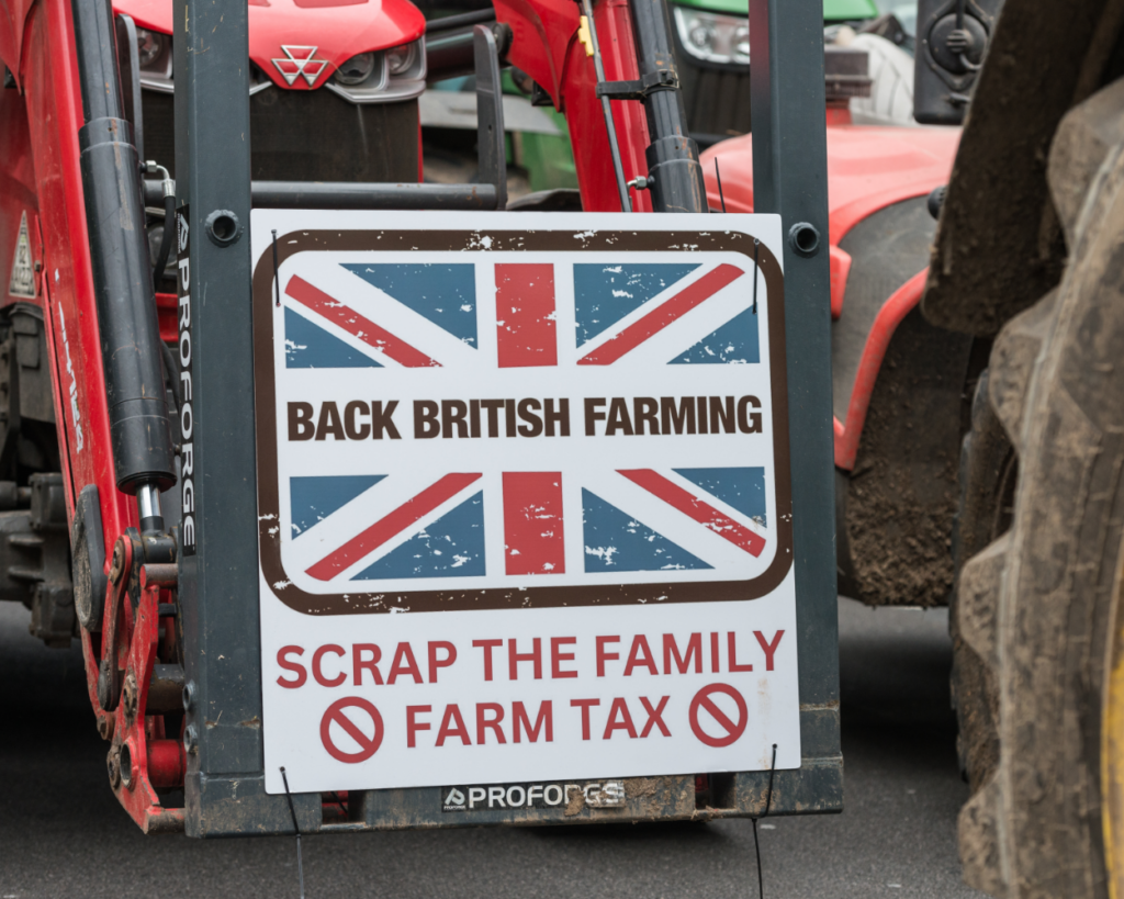 Campaigners have begun rallying under slogans such as ‘Back British Farming – Scrap the Family Farm Tax,’ protesting against the government’s decision to curtail inheritance tax relief on agricultural land