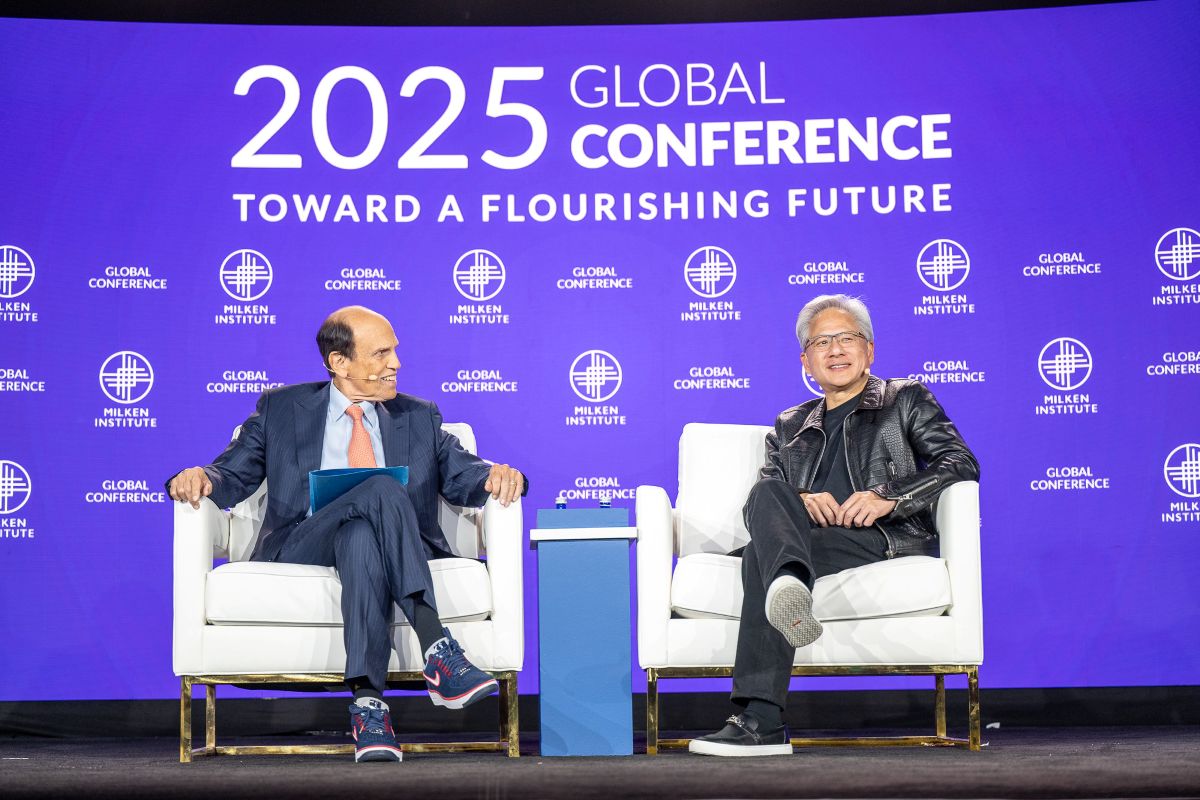 Jensen Huang, Ken Griffin and Larry Fink headline Milken conference