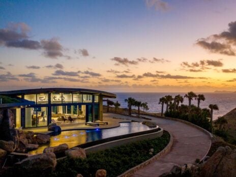Inside one of Oil Nut Bay’s most striking private estates